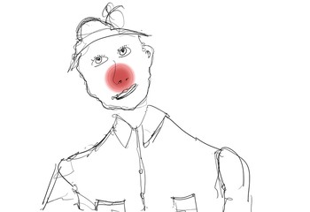 Clown Sketch