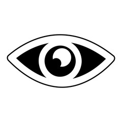 eye human sign isolated icon vector illustration design