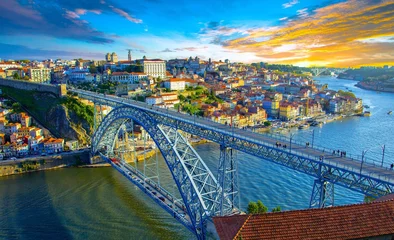 Crédence de cuisine en verre imprimé Lieux européens Porto, Portugal