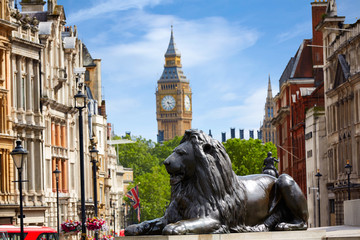 London Trafalgar Square in UK