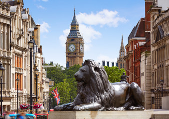 London Trafalgar Square in UK