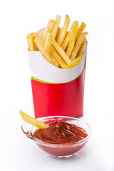 patatine fritte e ketchup