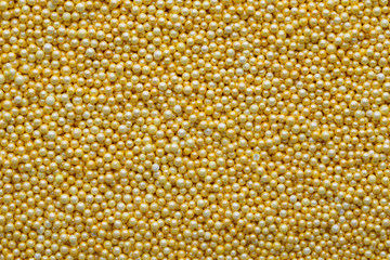 Multicoloured sweet sugar balls. Small ball pattern.