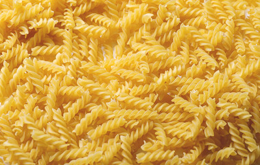 Close-up background Italian pasta. Horizontal shoot.
