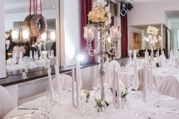 Decoration wedding flowers rings bride