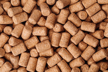 brown wine corks background