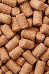 brown wine corks background