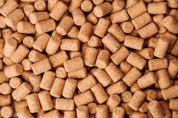 brown wine corks background