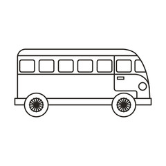 car vehicle travel icon vector illustration design