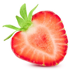 Strawberry isolated on white