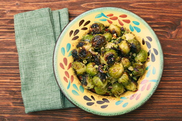 Homemade Roasted Brussel Sprouts