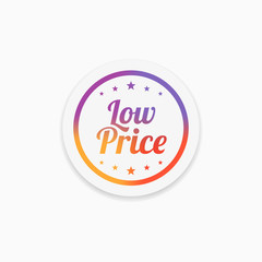 Low Price Label