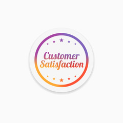 Customer Satisfaction Label