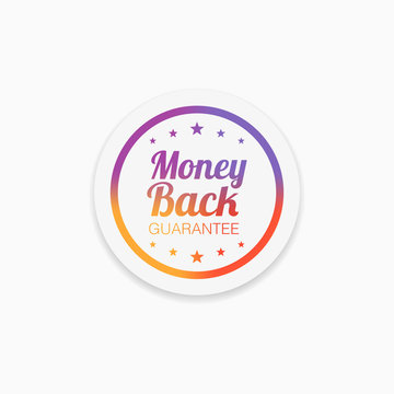 Money Back Label