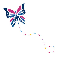 Naklejka premium butterfly 6