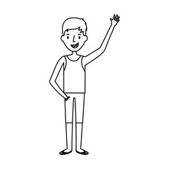 ribbon frame isolated icon vector illustration design