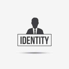 Businessman & Identity Label