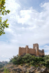 Fototapeta premium Almourol Castle, Santarém, Portugal