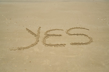 writing on sand