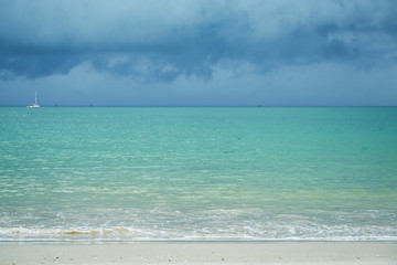 beach and sea