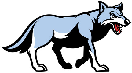 wolf mascot
