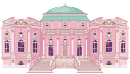 Romantic Palace for a Princess © Anna Velichkovsky