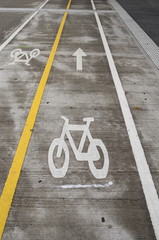 Obraz premium Bicycle Lane