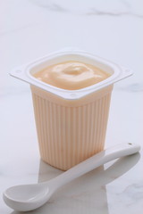 plain french style yogurt