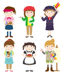 職業セット_女性06