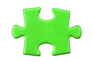 Obraz premium puzzle pieces on white background