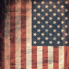 Fototapeta premium Grunge USA Flag