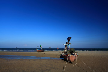 Hua Hin Thailand, Fisher man boat