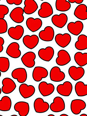 Color backgrounds for Saint Valentines day, high definition design