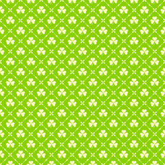 Green clover background for St. Patricks Day