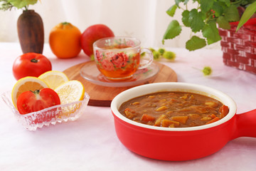 おいしそうなカレーライス