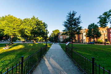 Logan Ciricle in District of Columbia During a Warm Summer Day