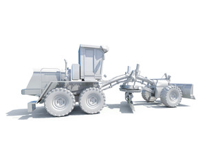 3d White Grader