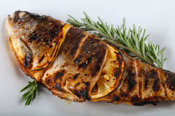 grilled trout