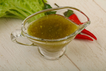 Thai spicy sauce seafood