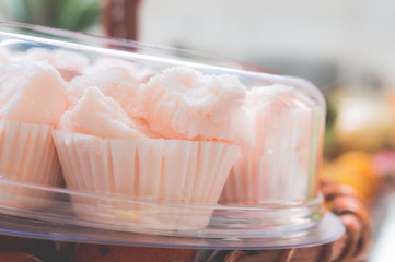 Cotton wool cake, kind of Thai sweetmeat