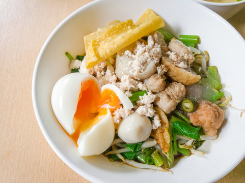 pork nooddle without soup