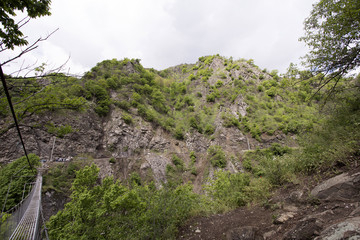 Mountain Bridge in Azerbaijan
