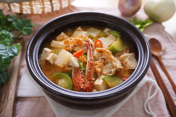꽃게 된장찌개