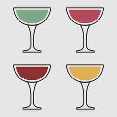 juice glass icon