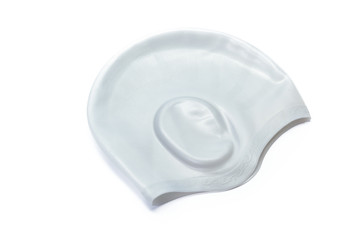 cap for swimming on a white background