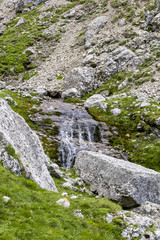 Landscape from Bucegi Mountains, part of Southern Carpathians in Romania