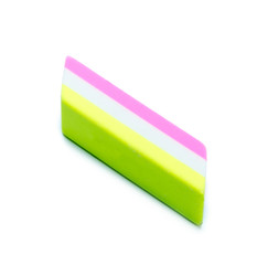 Eraser isolated on a white background