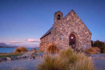 The Church of the Good Shepherd at Lake Tekapo in New Zealand