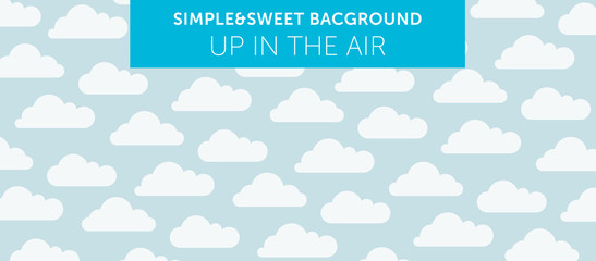 Up in the Air Simple & Sweet Background vol.1