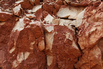 Fototapeta premium Rocks - textures and layers from Aegean seashore